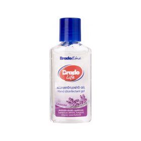 bradolife kézfertőtlenítő gél 50ml levendula
