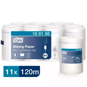   Tork belsőmagos törlőpapír 14cm átm. - 1 rétegű, hófehér, 120m (Karton - 11 tek)