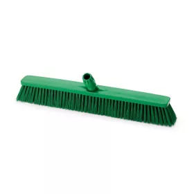   Igeax élelmiszeripari tolóseprű, partvis fej, 60cm, 0,5mm közepes sörtével, zöld