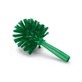   Igeax élelmiszeripari csőtisztító kefe, menetes nyélhez, 120mm zöld