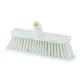 Igeax élelmiszeripari tolóseprű, partvis fej, 30 cm, 0,75mm kemény sörtével, fehér