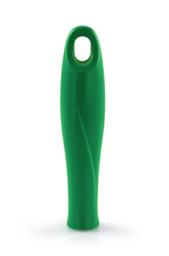 Igeax élelmiszeripari menetes nyél, zöld, 12cm,  cső- és üvegtisztító flexibilis hosszabbító szárhoz