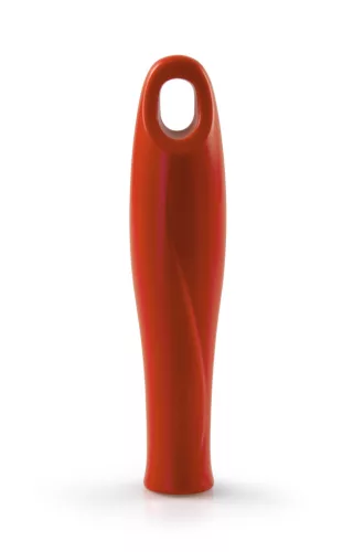 Igeax élelmiszeripari menetes nyél, piros, 12cm,  cső- és üvegtisztító flexibilis hosszabbító szárhoz