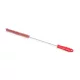 Igeax élelmiszeripari kémcső-, és üvegtisztító kefe, átmérő 20mm, hossz 50cm, piros