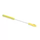 Igeax élelmiszeripari kémcső-, és üvegtisztító kefe, átmérő 30mm, hossz 50cm, sárga
