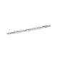Igeax élelmiszeripari kémcső-, és üvegtisztító kefe fej, átmérő 13mm, hossz 23cm, fehér
