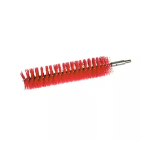   Igeax élelmiszeripari kémcső-, és üvegtisztító kefe fej, átmérő 38mm, hossz 23cm, piros