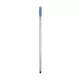 Igeax élelmiszeripari aluminium nyél menetes 80cm-es 22 mm átmérőjű, kék