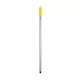 Igeax élelmiszeripari aluminium nyél menetes 80cm-es 22 mm átmérőjű, sárga