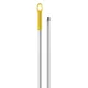 Igeax élelmiszeripari aluminium nyél menetes 150cm-es 25 mm átmérőjű, sárga