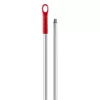 Igeax élelmiszeripari aluminium nyél menetes 130cm-es 25 mm átmérőjű, piros