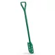 Igeax élelmiszeripari keverőlapát / kaparó perforált 130 mm x 1200 mm zöld