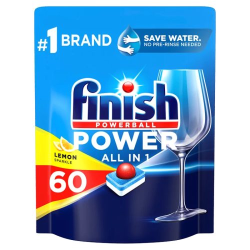 Finish Power All In One mosogatógép tabletta 60db-os lemon