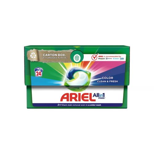 Ariel All In 1 Color mosókapszula 24db-os 472,8G (24X19,7G) 