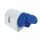 Commel CEE ipari falra rögzíthető dugalj IEC 309 16 A 250 V ~ 3P IP44