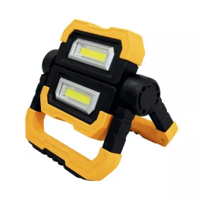   Commel LED reflektor 10W, hordozható, akkumulátoros, 900 lumen