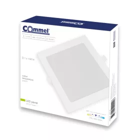   Commel LED panel beépíthető négyzet 12W 2700/4000/6500K 170mm