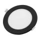 Commel LED panel kerek 12W 2700/4000/6500K 170mm fekete
