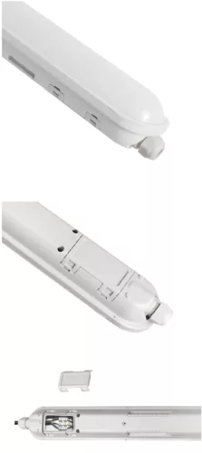 Commel LED armatúra lámpatest, por és vízmentes 40 W 118 cm 4000k