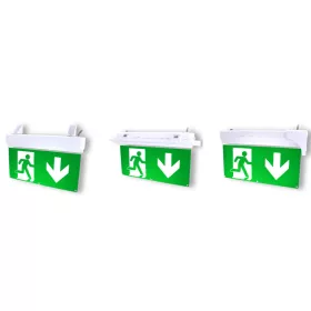   Commel LED vészvilágító kijáratjelző tábla, 3 órás vész működési idővel, 2,2W