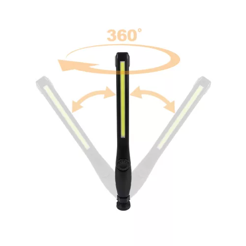 Commel LED ellenőrző, szerelő lámpa, dimmelhető, usb 10 W