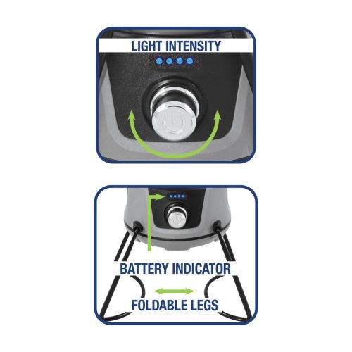 Commel LED kempinglámpa, 580 Lm 