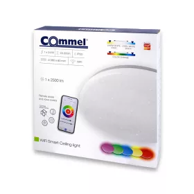 Commel LED smart Wifi mennyezeti lámpa 38cm, 24W