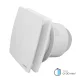 Commel elszívó ventilátor 100 mm, időzítővel, záró lamellával, golyóscsapágyas  12 W, 95 m³/h , 34 dB