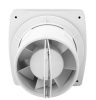 Commel elszívó ventilátor 120 mm, időzítővel, záró lamellával, golyóscsapágyas  16 W, 160 m³/h , 34 dB