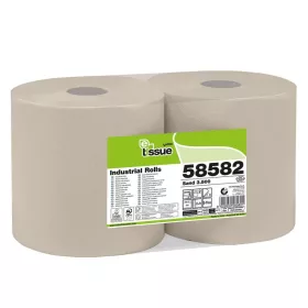   Celtex E-tissue Sand 3.500 ipari törlő recy 3 réteg, 500 lap, 170m, 26,5x34cm, 2 tekercs/zsugor