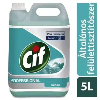 Cif Pro Formula Oxygel Ocean általános felülettisztító aktív oxigénnel 5L