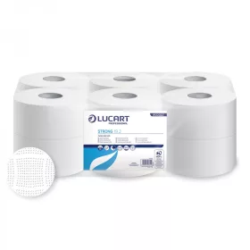   Lucart Strong 19 J Plus Mini toalettpapír 2 réteg cellulóz 170m 12tekercs/csomag