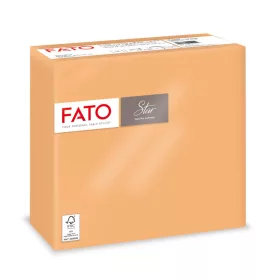  Fato Sztár szalvéta 2 rétegű 38x38cm barack 40 szál/csomag