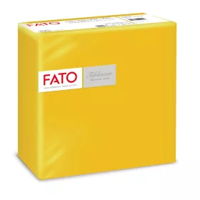 Fato Airlaid szalvéta 40x40cm Sárga 50 lapos