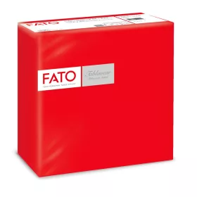 Fato Airlaid szalvéta 40x40cm Piros 50 lapos