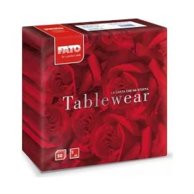 Fato Airlaid szalvéta 40x40cm Rózsa mintás 50 lapos