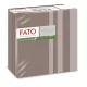 Fato Airlaid szalvéta 40x40cm Tweed Chocolate 50 lapos