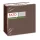 Fato Airlaid szalvéta 40x40cm Shade csokoládé barna 50 lapos