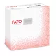 Fato Airlaid szalvéta 40x40cm Puntini piros 50 lapos