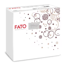 Fato Airlaid szalvéta 40x40cm Fireworks Cioccolata 50 lapos