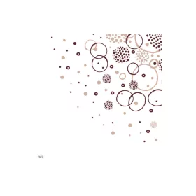 Fato Airlaid szalvéta 40x40cm Fireworks Cioccolata 50 lapos