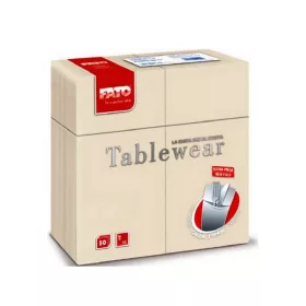 Fato Airlaid szalvéta Quick Pocket 40x40cm Ivory 50 lapos