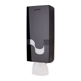   Celtex Megamini hajtogatott toalettpapír adagoló ABS fekete