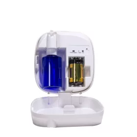 Aroma diffúzor, illatosító berendezés, Bluetooth Fekete