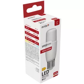 Avide LED Bright Stick izzó T37 9.5W E27 WW 3000K