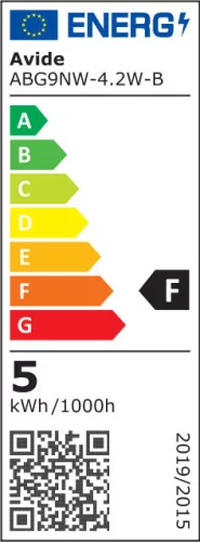 Avide LED 4.2W G9 NW 4000K fekvő
