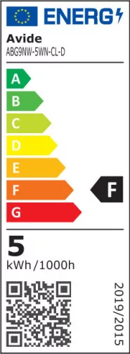 Avide LED 5W G9 COB NW 4000K Dimm.
