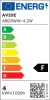 Avide LED 4.2W G9 WW 3000K fekvő