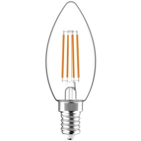 Avide LED Filament Candle 6.5W E14 WW 2700K High Lumen