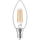 Avide LED Filament Candle 6.5W E14 WW 2700K High Lumen